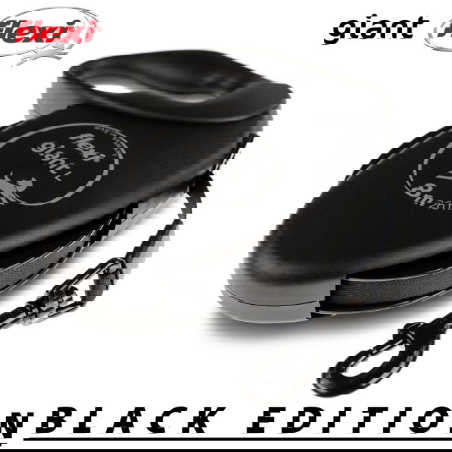 Flexi Giant L Black Edition 8m