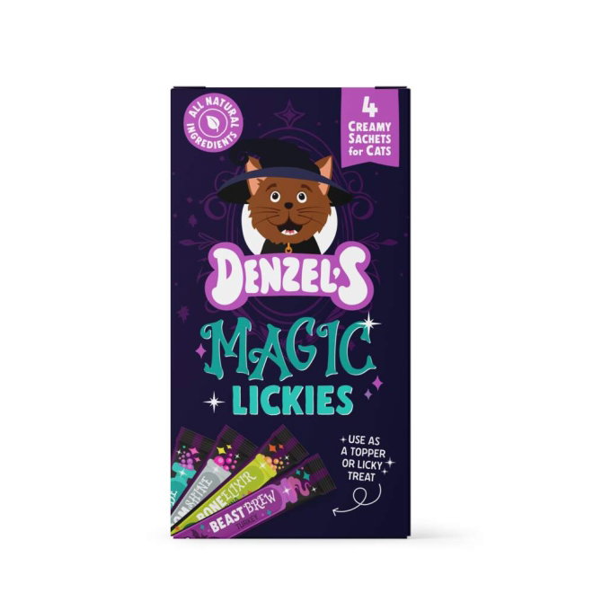 Denzels Halloween Cat Magic noultava herkut 4 x 10 g
