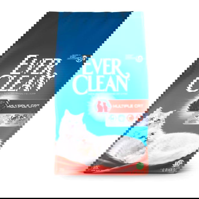 Ever Clean Multiple Cat kissanhiekka 10 l (20 l)