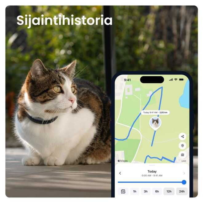 Tractive CAT 6 Mini &ndash; &auml;lyk&auml;s kissa-GPS ja terveysvahti