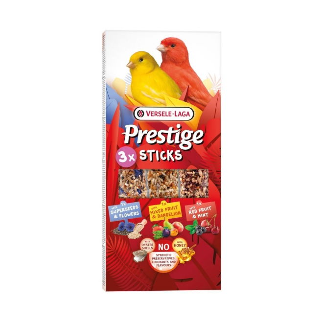 Prestige Sticks Canaries Variety Pack 90g