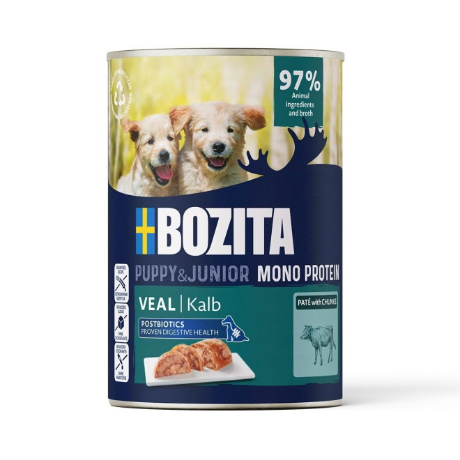 Bozita Dog Pat&eacute; Puppy Veal 400g