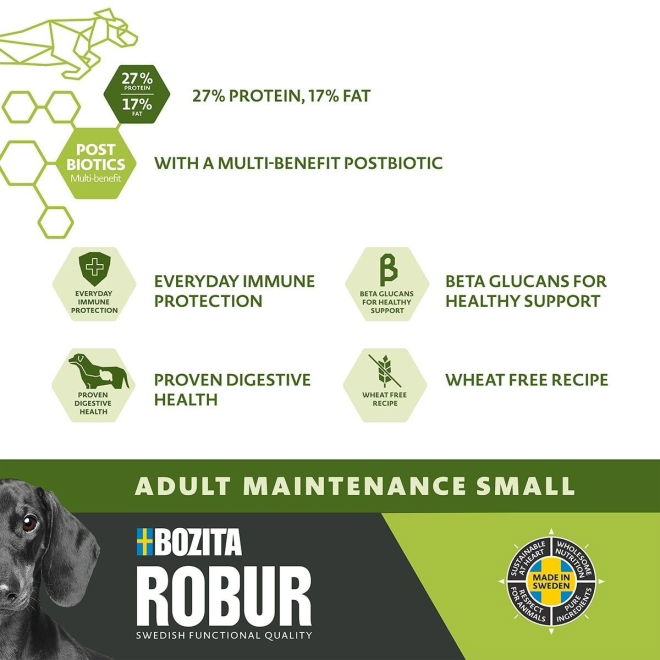 Bozita Robur Dog Adult Maintenance Small (7,5 kg)