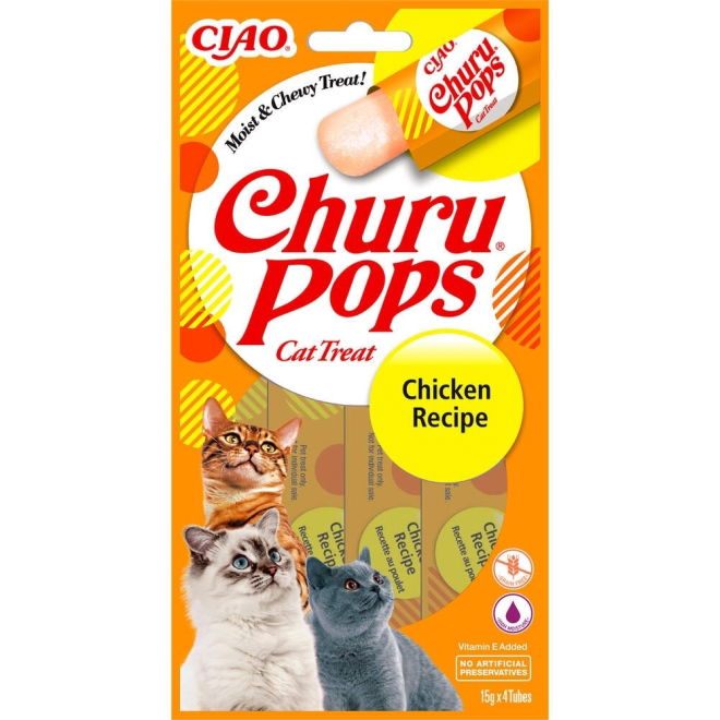 Churu Cat Pops kana-tonnikala 4kpl