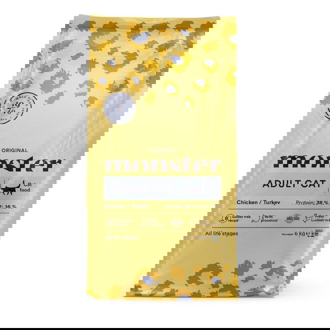 Monster Cat kana & kalkkuna (6 kg)