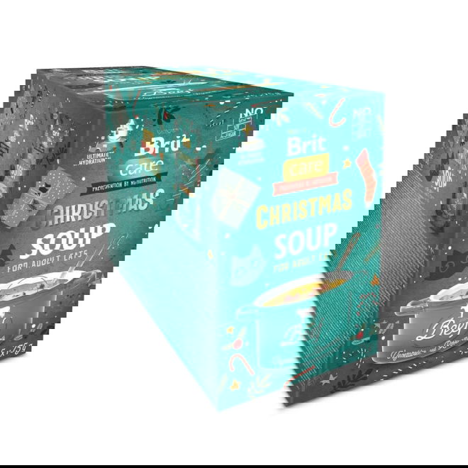 Brit Care Cat Christmas Beef Soup 75g