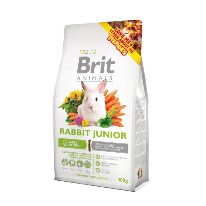 Brit Animals Rabbit Junior Complete (300 g)