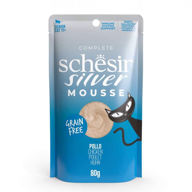 Schesir Silver Mousse kana 80 g