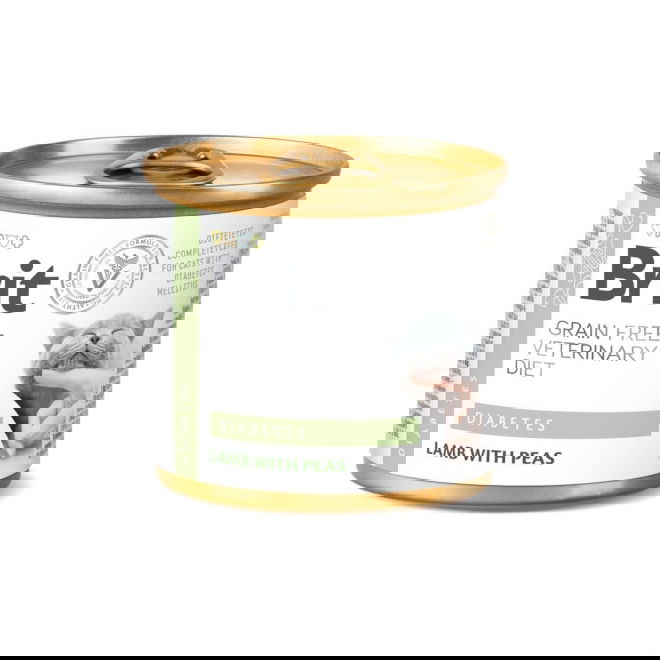 Brit Veterinary Diet Cat Diabetes Grain Free 200 g