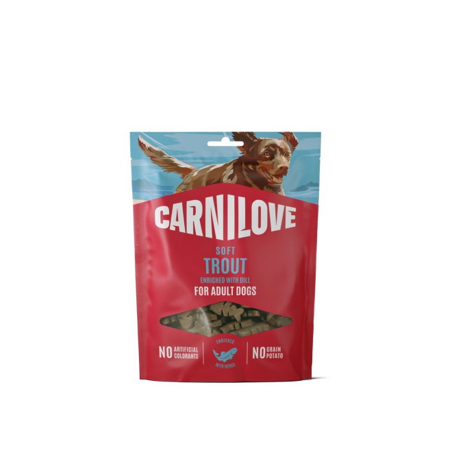 CARNILOVE Dog SOFT Snack Taimen 200 g
