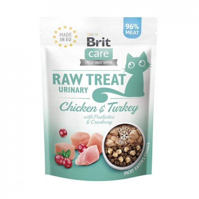 Brit Care RAW Urinary kana-kalkkuna herkku kissalle 40g