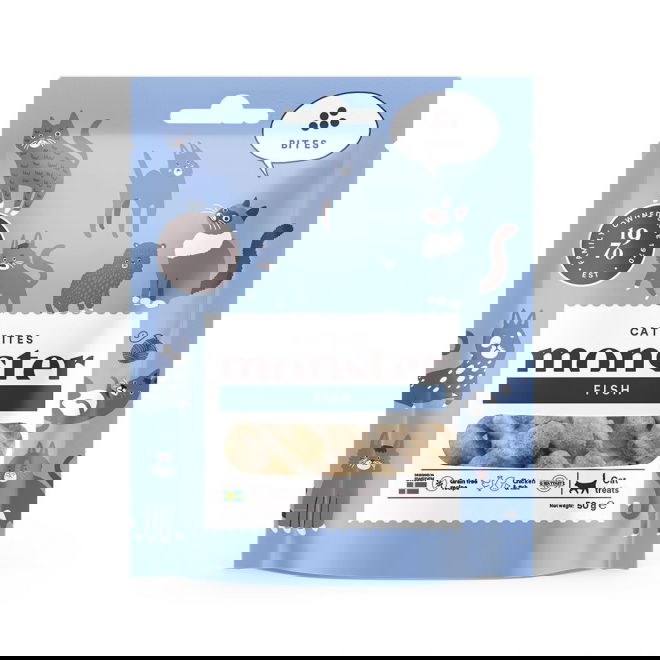 Monster Cat Bites kala 50g