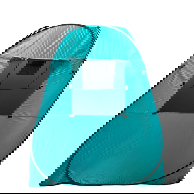 Pop-up näyttelyteltta Peteasy, turkoosi