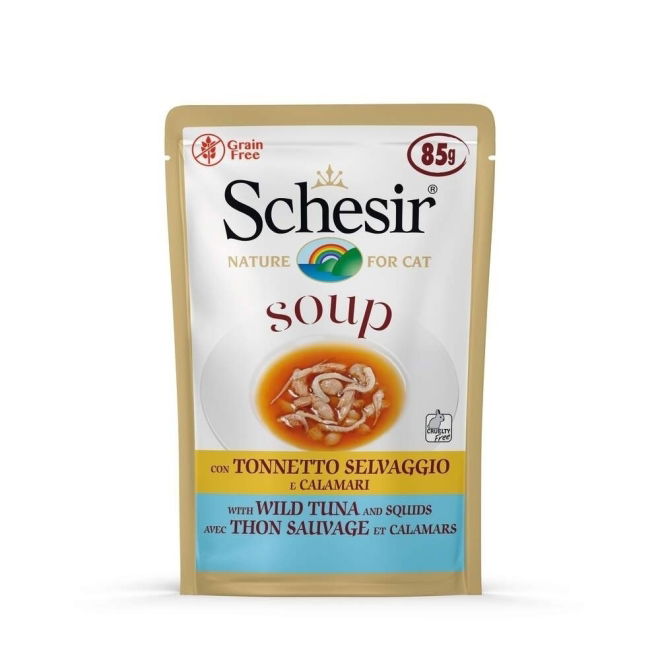 Schesir Cat Soup tonnikala 85 g