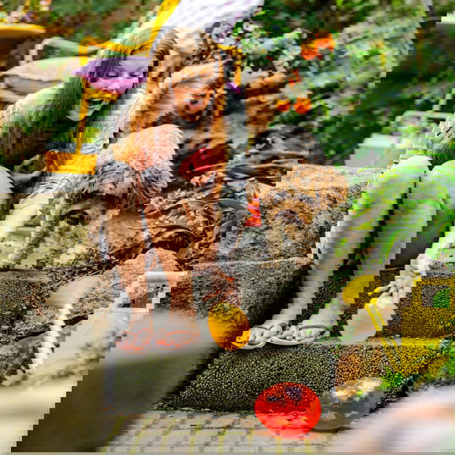 Little&Bigger Hot Summer TPR vinkumuna punainen L