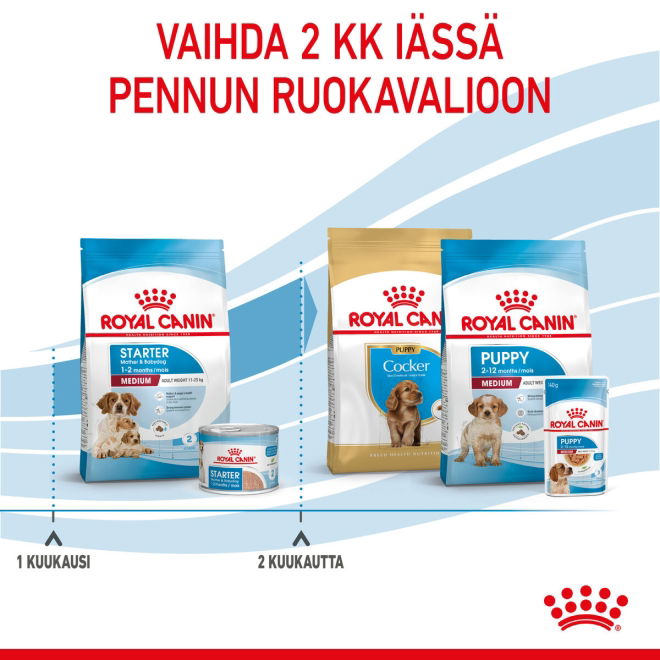 Royal Canin Medium Starter koiran ja koiranpennun kuivaruoka