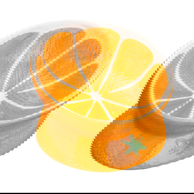 Little&Bigger Juicy Vibes korotettu keraaminen appelsiini kuppi