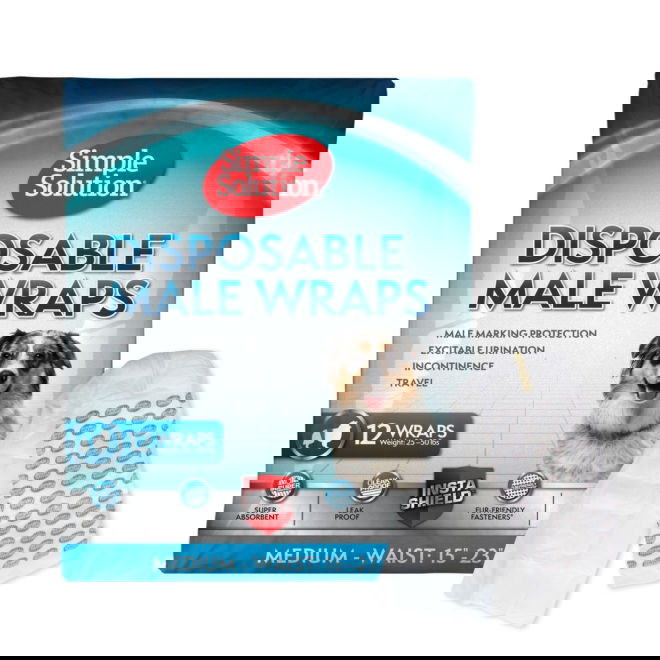 Simple Solution Disposable urossuojat 12kpl (M)