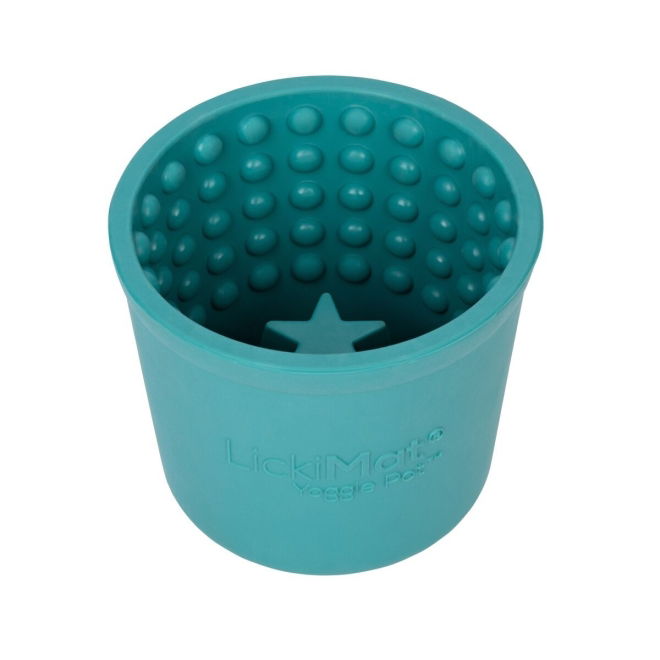 LickiMat Yoggie Pot, turkoosi