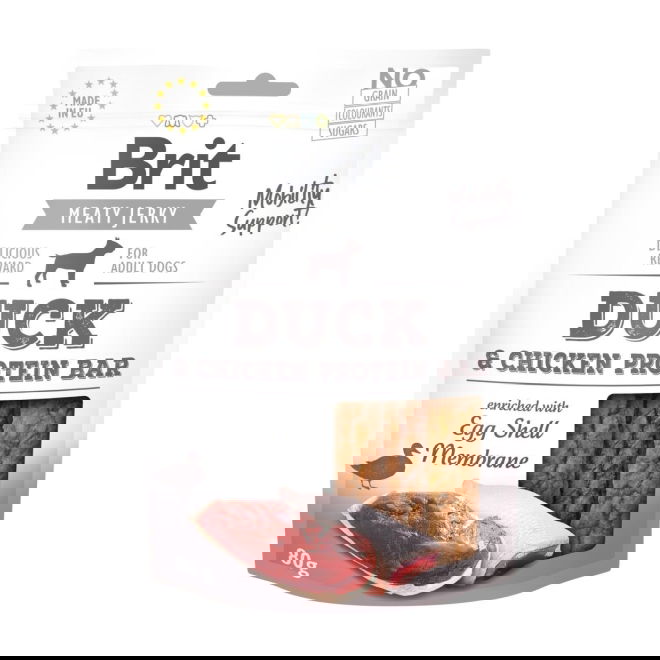 Brit Care Jerky Protein Bar ankka