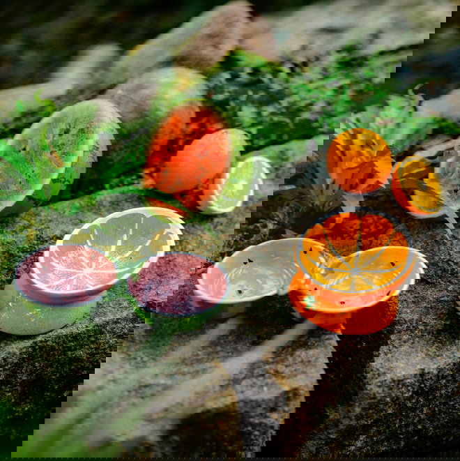 Little&Bigger Juicy Vibes keraaminen vesimeloni tuplakuppi