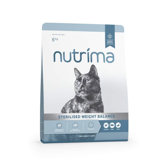 Nutrima Cat Adult Sterilised Weight Balance (6 kg)