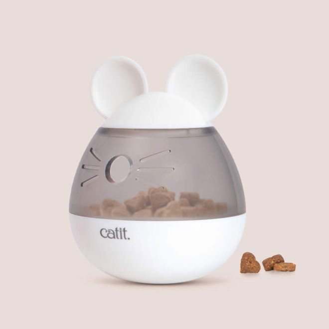 Catit Pixi Treat dispenser hiiri valkoinen