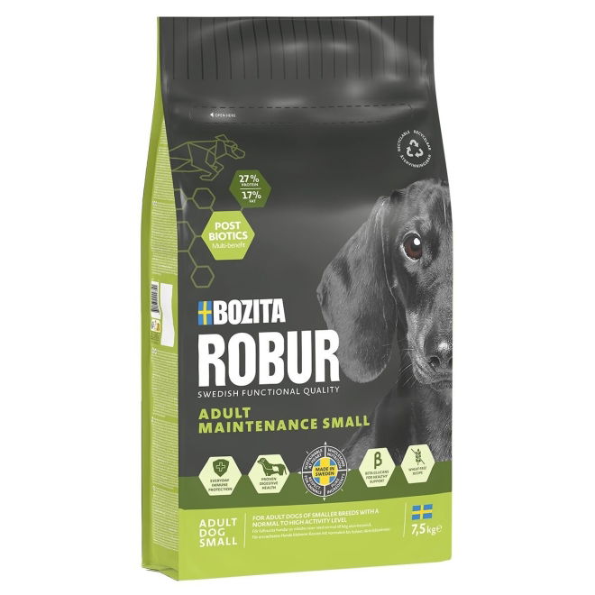 Bozita Robur Dog Adult Maintenance Small (7,5 kg)