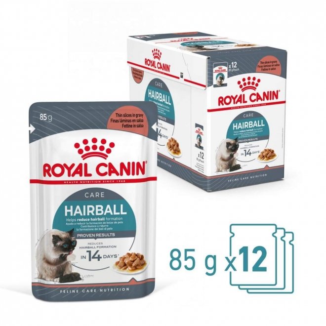 Royal Canin Hairball Care in Gravy 12x85 g