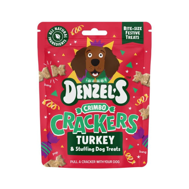 Denzels Crimbo Crackers koiran jouluherkku 90 g
