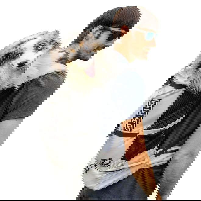 K9 Sport Sack Knavigate kantoreppu vaalean harmaa