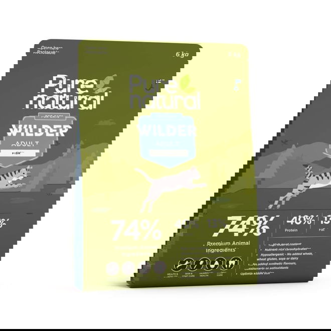 Purenatural Wilder Cat Adult Fish (6 kg)