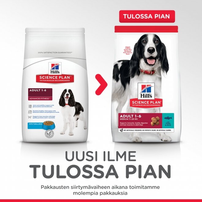 Hill&#39;s Science Plan Dog Adult Tuna & Rice 2,5 kg