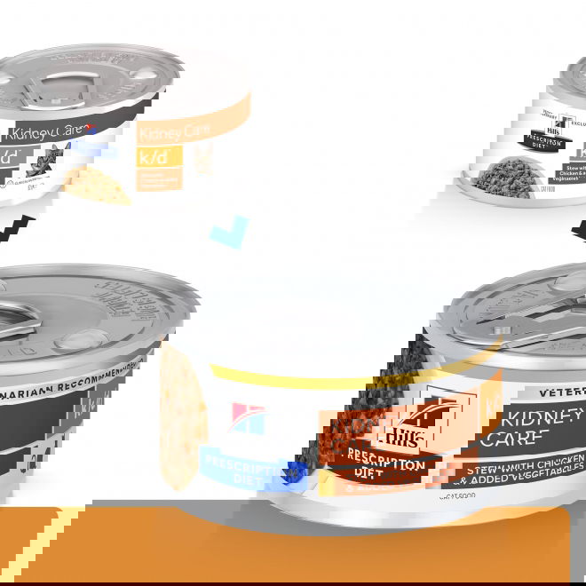 Hills Prescription Diet Feline k/d Kidney Care Stew Chicken & Vegetables 82 g