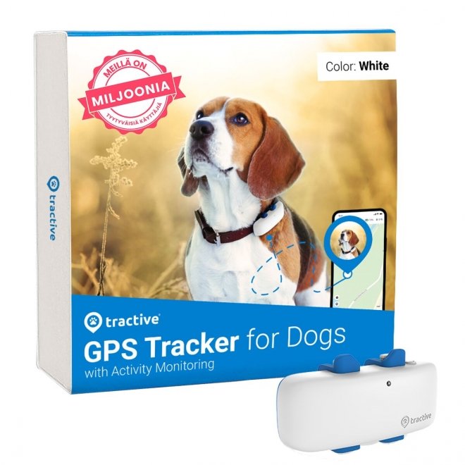 Tractive koiran GPS-paikannin