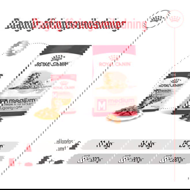 Royal Canin Medium Ageing Gravy koiran m&auml;rk&auml;ruoka 10x140g