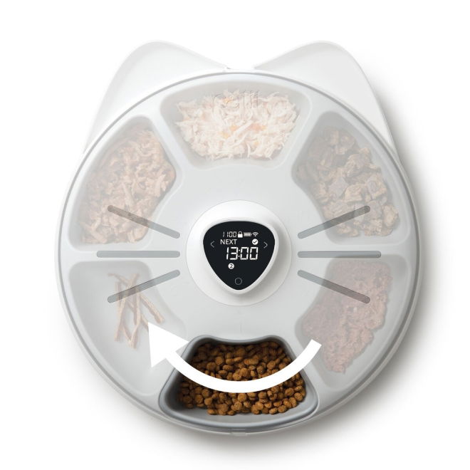 Catit PIXI Smart 6-meal feeder ruokinta-automaatti