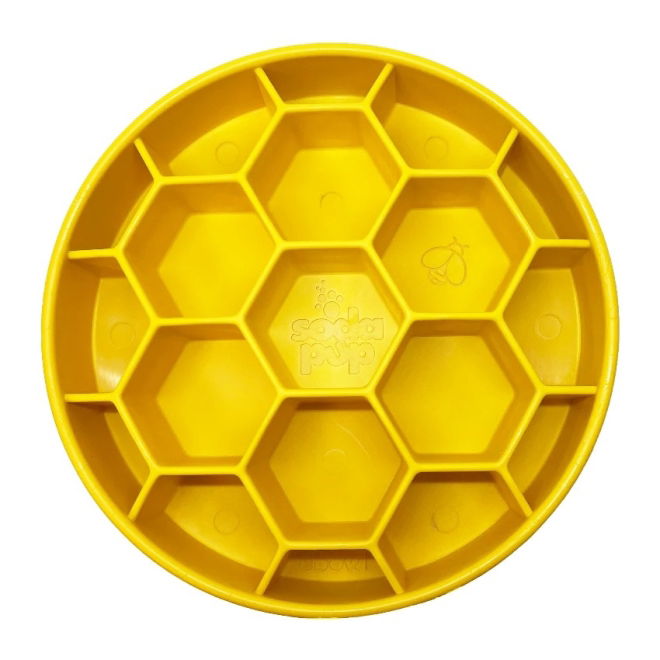 Ahmimisenestokuppi SodaPup Honeycomb (Keltainen)