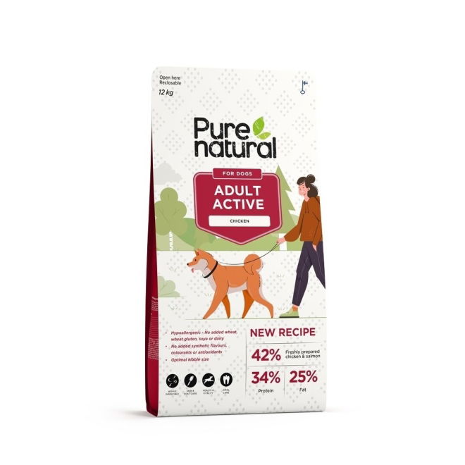 Purenatural Dog Active Chicken 12 kg