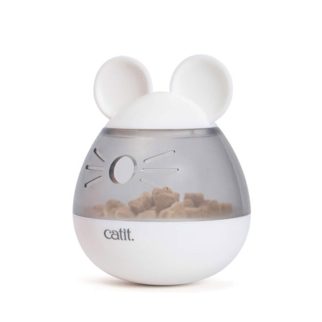 Catit Pixi Treat dispenser hiiri valkoinen