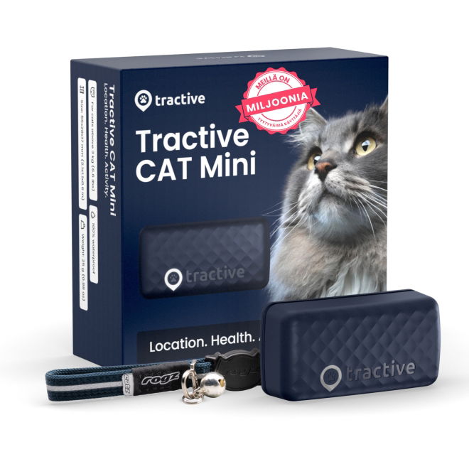 Tractive CAT Mini – kissan GPS ja terveysvahti