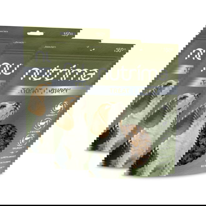 Nutrima Puppy herkku koiralle säästöpakkaus 3x150g