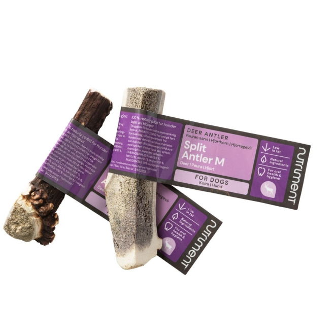 Nutriment halkaistu peuransarvi (M)