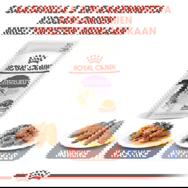 Royal Canin Sterilised Jelly Adult kissan märkäruoka