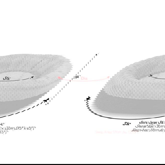 Scruffs Ellen donitsipeti vaalean harmaa