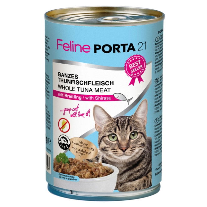 Feline Porta 21 tonnikala ja shirasu (400 g)