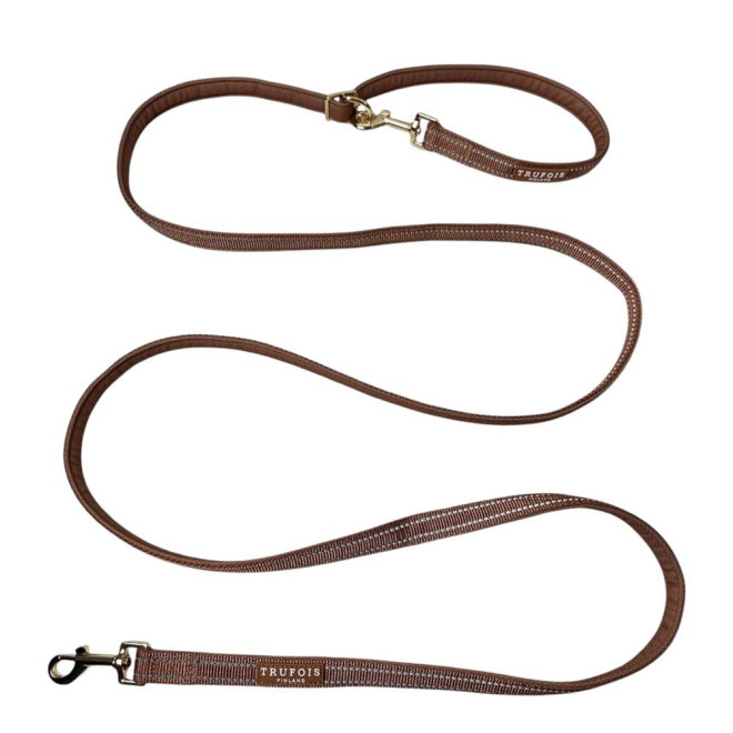 Trufois Adjustable Leash Brown