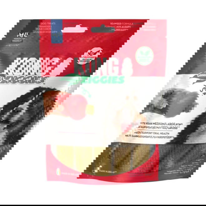 KONG Ziggies puruherkku lihaton (m/l)