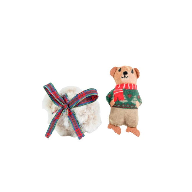 Little&Bigger Seasons Classics nalle & p&ouml;rr&ouml;inen lahja 2-pack