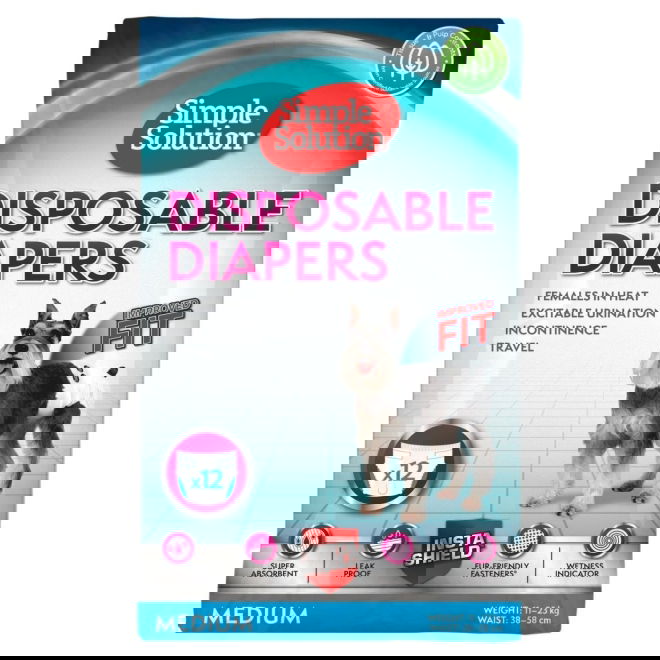 Simple Solution Disposable narttusuojat (M)